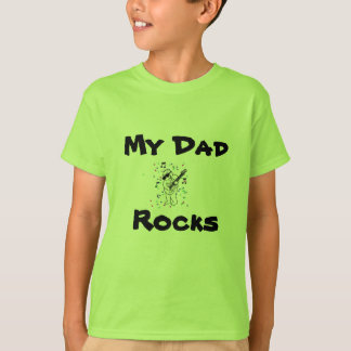 T-shirt Mes roches de papa