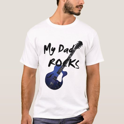T-shirt Mes roches de papa (Devant)