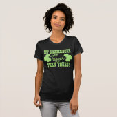 T-shirt Mes shamrocks sont PLUS GRANDS (Devant entier)