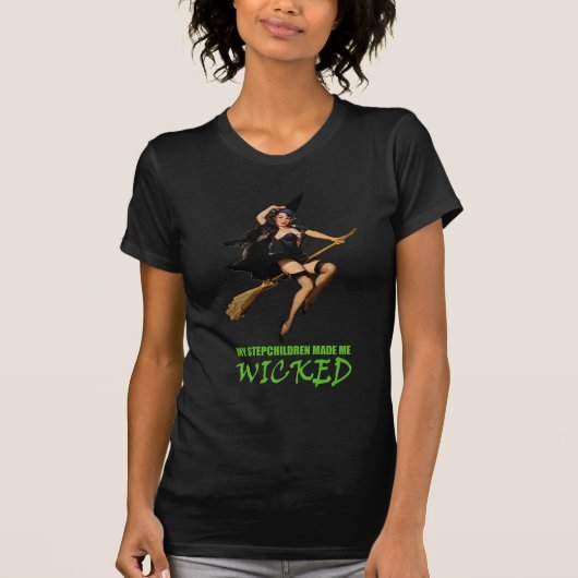 T-shirt Mes Stepchildren m'ont rendu fou (Devant)