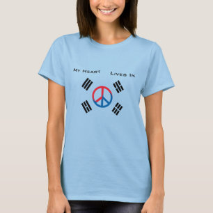 T-shirt Mes vies de coeur dans la chemise de la Corée du