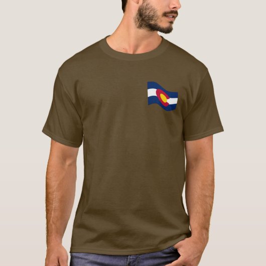 T-shirt MESA Verde, le Colorado de visite (vertical) (Devant)
