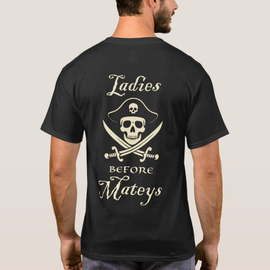T-shirt Mesdames avant Mateys Pirate (Dos)