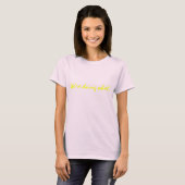 T-shirt Mesdames, on fait quoi ? (Devant entier)