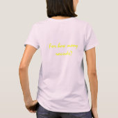 T-shirt Mesdames, on fait quoi ? (Dos)
