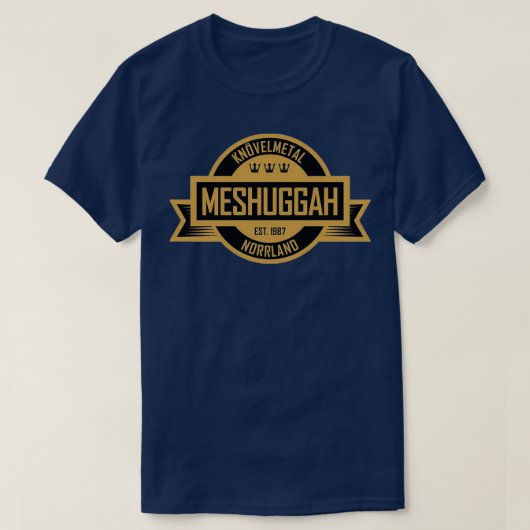 T-shirt méshouggah norrland  (Design devant)