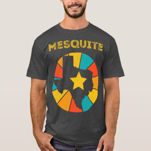T-shirt Mesquite Texas Vintage Souvenir déshabillé 1
