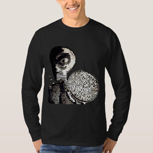 T-shirt Message Alien (Devant)