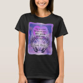 T-shirt Message commémoratif fait sur commande (Devant)