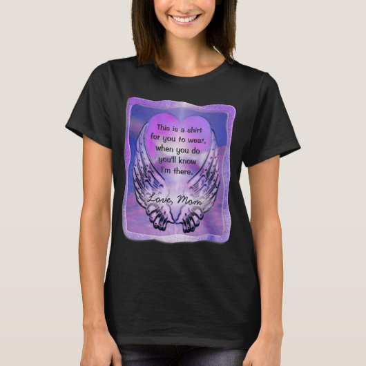 T-shirt Message commémoratif fait sur commande (Devant)