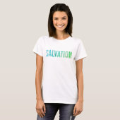T-shirt Message de Salut pour Tout le Monde (Devant entier)