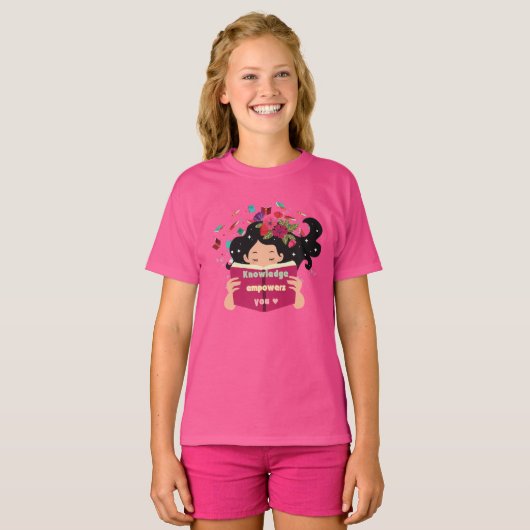 T-shirt Message d'habilitation positif mignon Tshirt/Sweat (Devant entier)