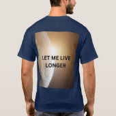 T-SHIRT MESSAGE DU JOUR DE LA TERRE (Dos)