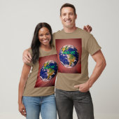 T-SHIRT MESSAGE DU JOUR DE LA TERRE  (Unisexe)
