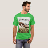 T-SHIRT MESSAGE DU JOUR DE LA TERRE (Devant entier)