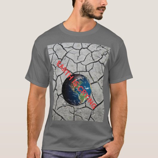 T-SHIRT MESSAGE DU JOUR DE LA TERRE (Devant)