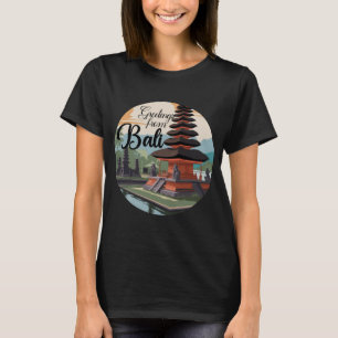 T-shirt Message du signe Bali
