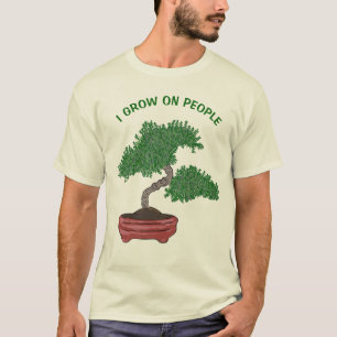 T-shirt Message personnalisé Graphique japonais Bonsai Tre