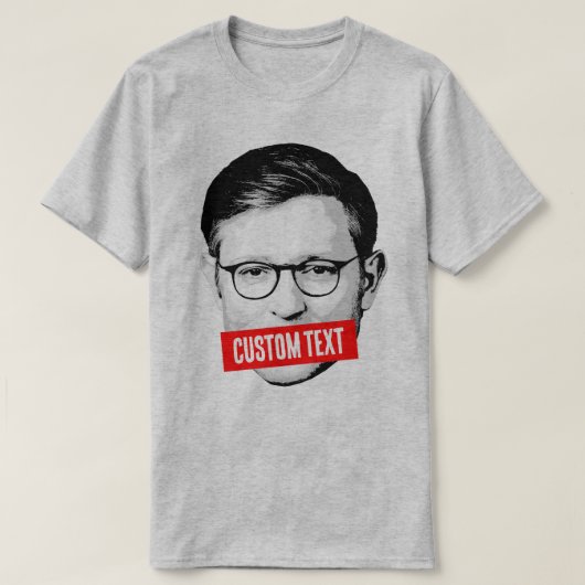 T-shirt Message personnalisé Mike Johnson (Design devant)