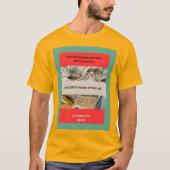 T-shirt Message Proverbes - Proverbes 22-2 - Short Slv Gol (Devant)