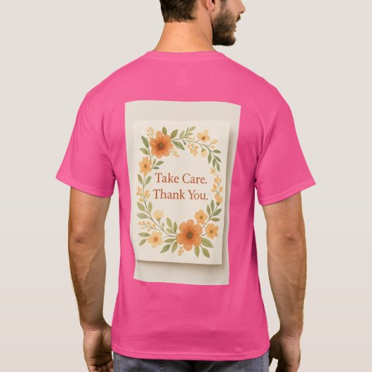 T-Shirt - Message simple, Impact important (Dos)