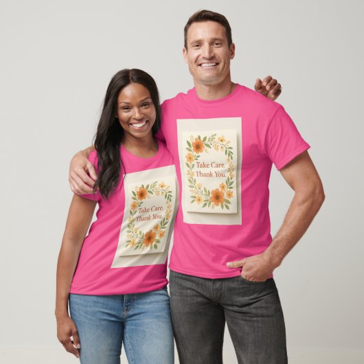 T-Shirt - Message simple, Impact important (Unisexe)