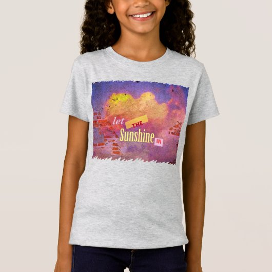 T-Shirt Message sur un mur (Devant)