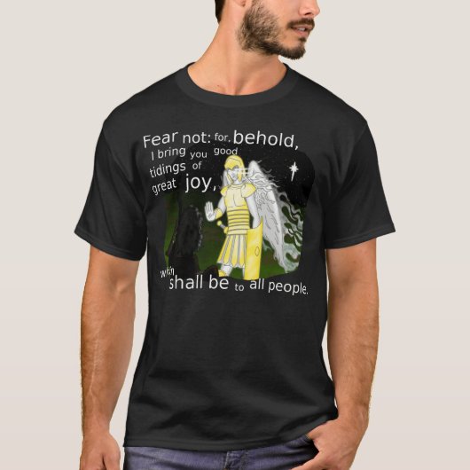 T-shirt Messager angélique (Devant)