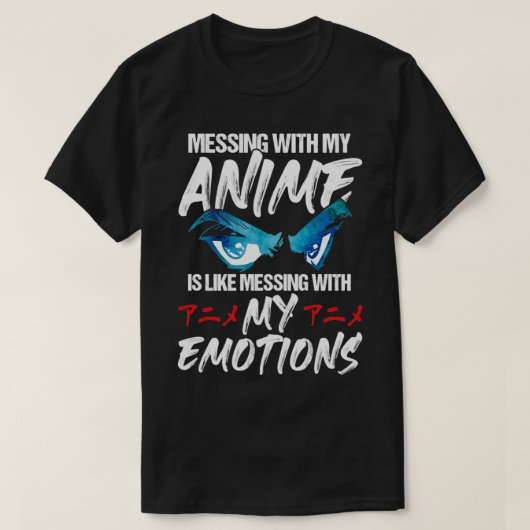 T-shirt Messager Avec Mon Anime, C'Est Comme Messager Avec (Design devant)