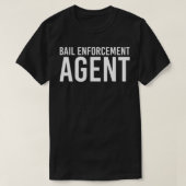 T-shirt MESSAGERIE D'EXÉCUTION AGEN Funny Agent Carte d'id (Design devant)