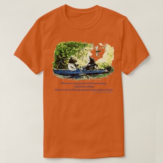 T-shirt Messagerie sur les bateaux (Design devant)