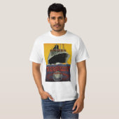 T-shirt Messageries Maritimes (Devant entier)