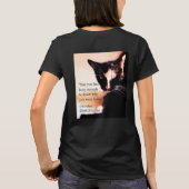 T-shirt Messenger Cat (Dos)