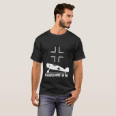 T-shirt Messerschmitt BF 109 ME Warbird Allemand Luftwaffe (Devant entier)