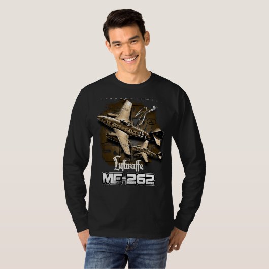 T-shirt Messerschmitt ME-262 Luftwaffe (Devant entier)