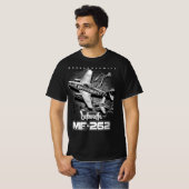 T-shirt Messerschmitt ME-262 Luftwaffe (Devant entier)