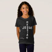 T-Shirt Messie Jésus Croix #Pâques #Noël Christian (Devant entier)