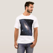T-shirt Messier 31, La Grande Galaxie en Andromède (Devant entier)