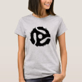 T-shirt Messy B/W 45 Insertion (Devant)