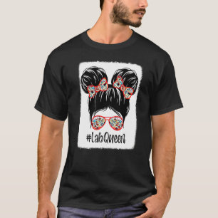 T-shirt Messy Bun Lab Queen Lab Week 2022 Laboratoire Tech