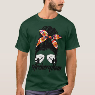 T-shirt Messy Bun Lunettes de soleil Cheveux Bandana Arche