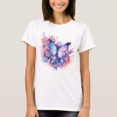 T-shirt Messy Butterfly Watercolor (Devant)