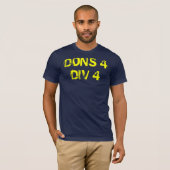 T-SHIRT MET 4 DIVISIONS 4 (Devant entier)