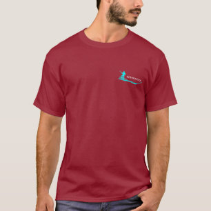 T-shirt met aanplakband