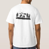T-shirt met afbeelding aan beide zijden (Achterkant)