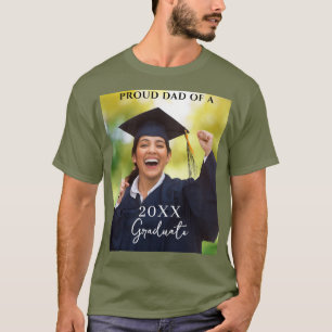 T-shirt met afstudeerfoto trotse papa
