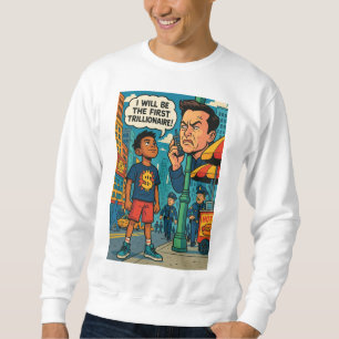 T-shirt met ambitie voor toekomstige biljonairs
