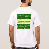 T-shirt met avonturen (Achterkant)