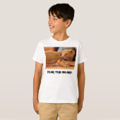 t-shirt met baard (Voorkant volledig)
