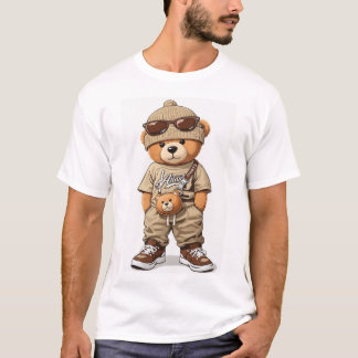 T-shirt met babybeer erop.